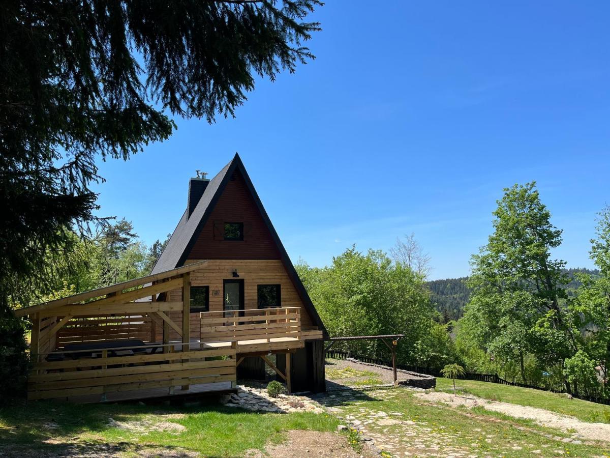 Chalet Du Fayard - Jacuzzi Avec Vue Et Detente En Pleine Nature Belfahy Exterior foto